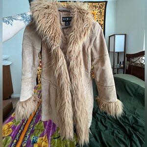 Vintage Women's Penny Lane Suede Coat